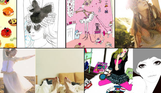 上／左｜イラストレーター　<strong>わたなべろみ｜WATANABE　Romi</strong>　中央左｜イラストレーター　<strong>森 千章｜MORI　Chiaki</strong>　中央右｜イラストレーター　<strong>yasuyo</strong>　右｜フォトグラファー　<strong>輿石 真由美｜KOSHIHISHI　Mayumi</strong><br />下／左｜フォトグラファー　<strong>仲田 梨枝｜NAKATA　Rie</strong>　中央左｜フォトグラファー　<strong>嶋本 麻利沙｜ SHIMAMOTO　Marisa</strong>　中央右｜イラストレーター　<strong>一ツ山 チエ｜HＩTOSTUYAMA　Chie</strong>　右｜イラストレーター　<strong>ena</strong>