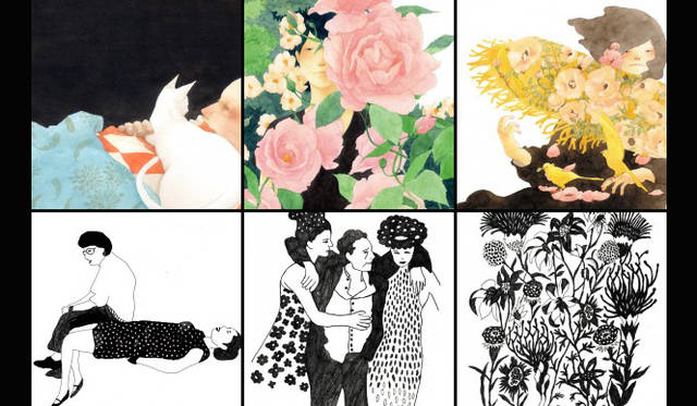 上／イラストレーター　<strong>中島 梨絵｜NAKAZIMA　Rie</strong>　滋賀県生まれ。京都精華大学芸術学部卒業。現在は書籍装画、挿絵を中心に多方面で活動中。<br />下／イラストレーター　<strong>木村 敏子｜KIMURA　Toshiko</strong>　2005年LAPNET SHIP (原宿）にて個展を開催。同年よりフリーランスとして、イラストレーションを中心に、各種プロダクツにアートワークを提供。映像作家としても活動中。