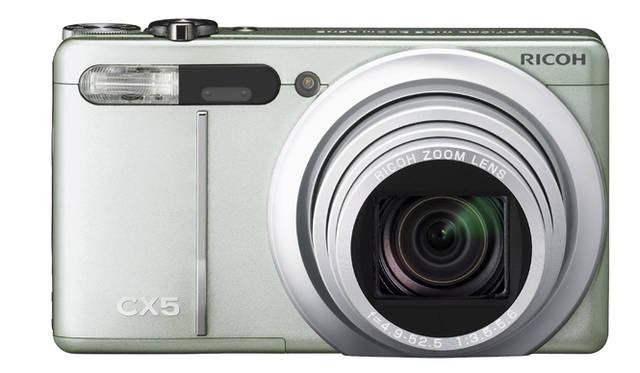<strong>リコー｜RICOH　CX5</strong>　グリーンシルバー