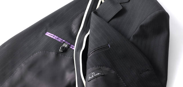 <strong>Paul Smith｜ポール・スミス</strong> 　PS ポール・スミス　内ポケットの色はトリミング にパープルを使用。  