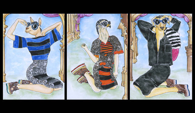 <strong>PRADA｜プラダ</strong> Ivo Bisignano（アイヴォ・ビジニャーノ）のイラストレーション。