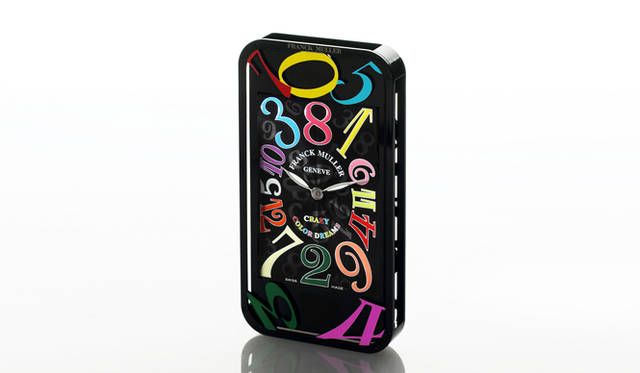 <strong>フランク・ミュラー｜Franck Muller｜iPhone 4ケース</strong>　カラードリーム・ブラックベースモデル（CDB） ©FRANCK MULLER JAPAN
