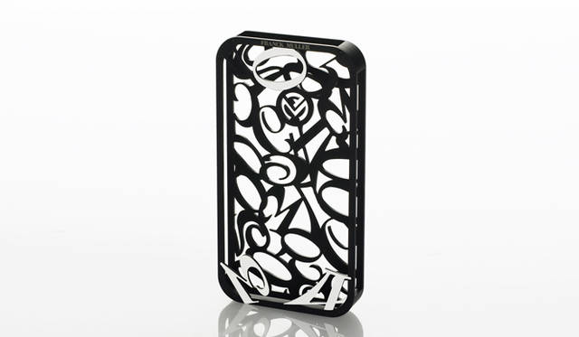 <strong>フランク・ミュラー｜Franck Muller｜iPhone 4ケース</strong>　ブラック&ホワイトモデル（BW） ©FRANCK MULLER JAPAN