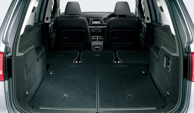 <strong>Volkswagen Sharan｜フォルクスワーゲン シャラン</strong>　シートアレンジによって、最大2,297ℓのラゲッジスペースを確保。