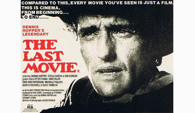 <strong>『デニス・ホッパーの軌跡展』</strong>   『ラストムービー』 