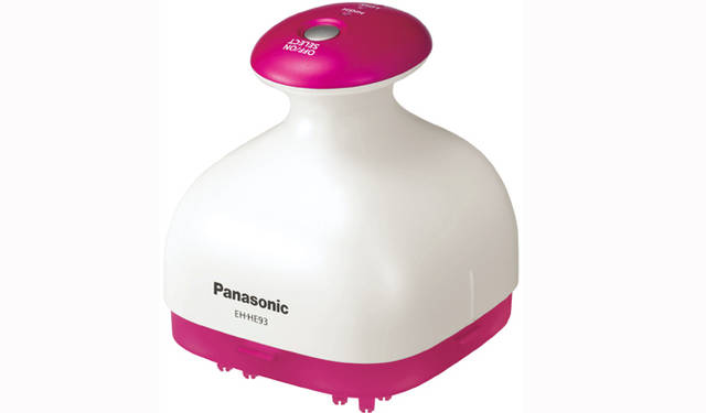 <strong>Panasonic｜パナソニック</strong>　ころんとした丸いフォルムとピンクのデザインで、バスタイムが待ちどおしくなる。