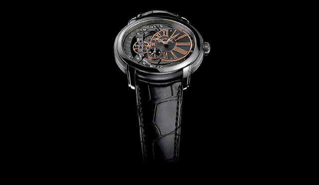 <strong>AUDEMARS PIGUET｜オーデマ ピゲ</strong> 自動巻き、幅47×高さ42mmの楕円型SSケース、クロコダイルストラップ、シースルーバック。「ミレネリー4101」183万7500円（12月発売予定）（オーデマ ピゲ／オーデマ ピゲ ジャパン）