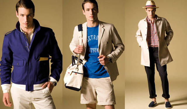 <strong>KITSUNÉ｜キツネ</strong>　 MEN’S SPRING & SUMMER COLLECTION 2011