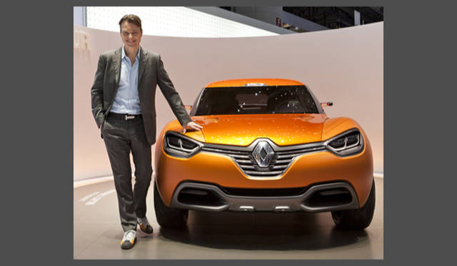 <strong>RENAULT Captur concept｜ルノー キャプチャー</strong>　コーポレートデザイン担当副社長 ローレンス・ヴァン・デン・アッカー氏