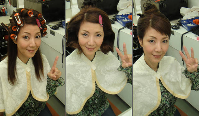 <strong>戸田恵子 連載</strong>｜“タジン鍋”と呼ばれたり、“チョココロネ”と呼ばれたり、これがもっとも話題を呼んだのが髪型の作り方です（笑）。