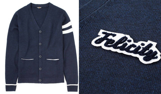 <strong>CASH CA｜カシュカ</strong>　「2011春夏コレクション」　STRIPE SLV CARDIGAN 2万9400円