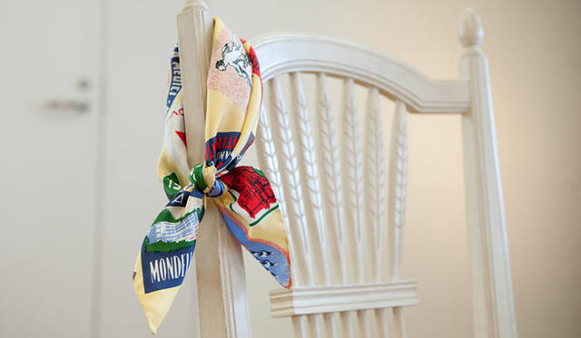 <strong>TOMORROWLAND｜トゥモローランド</strong>　「Bevilacqua」プリントスカーフ 7875円（トゥモローランド） 