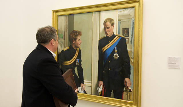 <strong>Rock My World !　いま、旬な英国へ 1　ナショナル・ポートレート・ギャラリー</strong>　いま話題なのはウィリアム王子とヘンリー王子の肖像画。