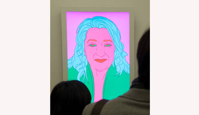 <strong>Rock My World !　いま、旬な英国へ 1　ナショナル・ポートレート・ギャラリー</strong>　イギリス在住の世界的建築家ザハ・ハディド。