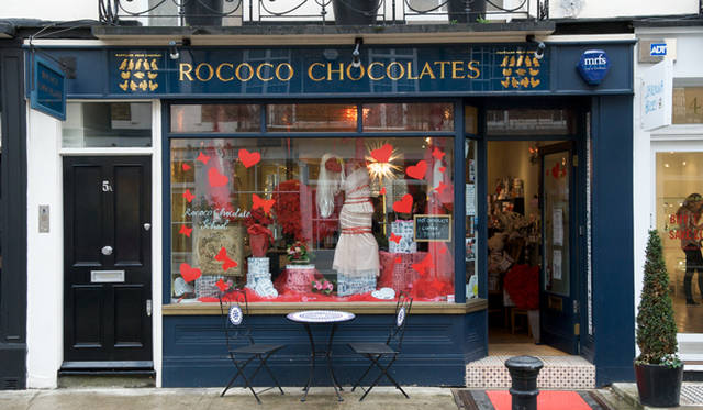 <strong>Rock My World !　いま、旬な英国へ｜ロココ・チョコレート</strong>　5 Motcomb St, London SW1X8JU　Tel.020-7245-0993