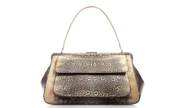 <strong>TIFFANY & CO.｜ティファニー</strong>　ティファニー ローレルトン トップ ハンドル（リザード）59万8500円（ティファニー／ティファニー・アンド・カンパニージャパン・インク）