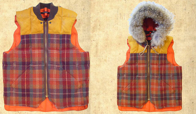 <strong>NIGEL CABOURN｜ナイジェル・ケーボン</strong>　「CANADIAN VEST」CHECK 8万8000円