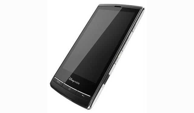 <strong>Disney Mobile｜ディズニー・モバイル</strong>　スマートフォン「DM009SH」　「GALAPAGOS 003SH」とほぼおなじデザイン。© Disney