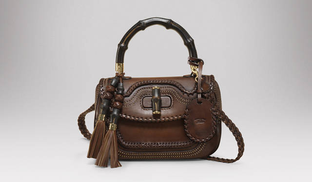 <strong>GUCCI｜グッチ</strong> 「ニューバンブーバッグ」（写真は参考色。実際に登場するのは今回だけの特別色）