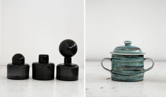 <strong> CLASKA｜åtta - Contemporary Swedish Craft 2.0-</strong>　左／Carina Seth Andersson (カリーナ セス アンダーソン)、右／Ellen Ehk (エレン エウク)