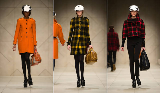 <strong>BURBERRY PRORSUM｜バーバリー プローサム </strong>　2011年秋冬コレクション。 ©BURBERRY