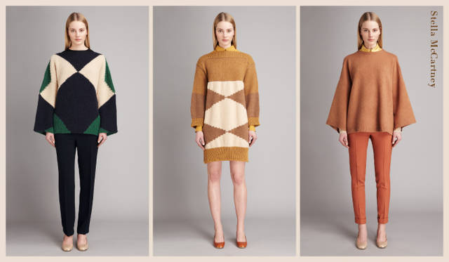 <strong>2011年秋冬プレコレクション Chapter.01｜ボリュームバランスでみせるニューリラックススタイル</strong><br />ボリュームニットがシーズン感のあるリラックススタイルを演出してくれる。ボトムスとのバランスを楽しんで。　Stella McCartney（ステラマッカートニー）