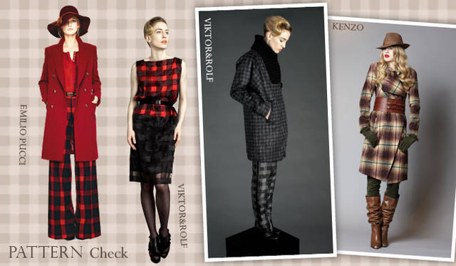 <strong>Chapter.03｜1点投入でシーズン感を演出！　トレンドカラー＆パターン</strong><br />印象画のような繊細な染色、華やかなフラワーモチーフ、エッジィなジオメトリックなど、印象的なパターンをもちいたアイテムが目立った。手軽にトレンド感を演出してくれるトレンドパターンを上手に取り入れ、今年らしいスタイルをまといたい。<br />左からEMILIO PUCCI（エミリオ・プッチ）、VIKTOR＆ROLF（ヴィクター＆ロルフ）、KENZO（ケンゾー）