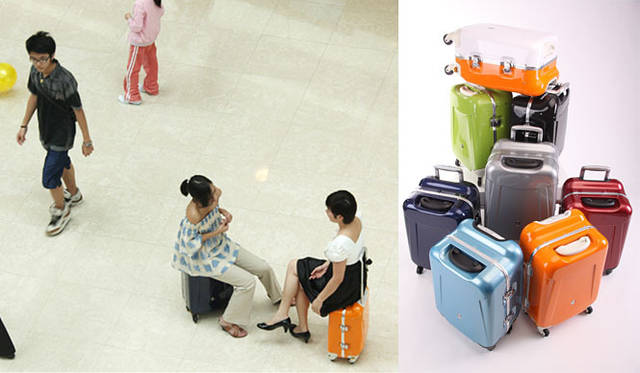 <strong>Alco International｜アルコ インターナショナル</strong>　座れるキャリーケース「SitOn」