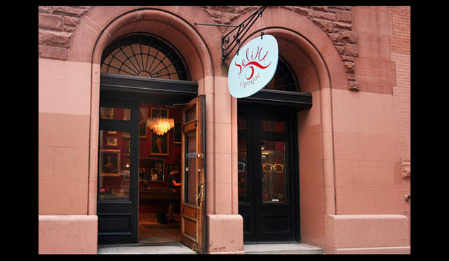 <strong> Catherine Malandrino｜キャサリン・マランドリーノのNEW YORK通信 vol.05</strong>　 「Selima Optique」の外観。59 Wooster Street, New York, NY 10012　　Tel. +1 212 343 9490