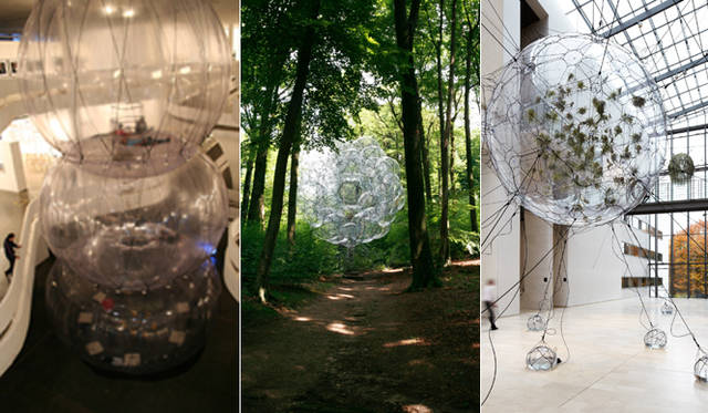 <strong>HERMÈS｜エルメス</strong>　 「クラウド・シティ」トマス・サラセーノ展　©Tomas Saraceno