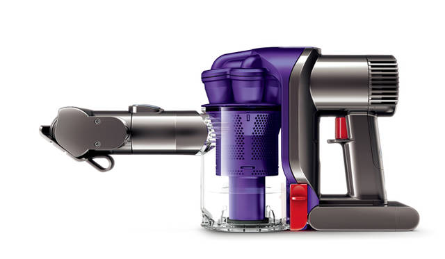<strong>dyson｜ダイソン</strong>　ハンディクリーナー「DC34 モーターヘッド」 ペットの毛までもしっかり取り除く、モーターヘッド搭載モデル。