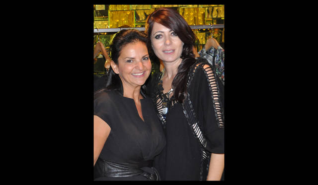 <strong>CATHERINE MALANDRINO｜キャサリン・マランドリーノのNEW YORK通信 vol.07</strong> エスティローダーUSプレジデントのベロニクと。「確固たるヴィジョンをもっていて、いつもアドバイスをしてくれます」（キャサリン）