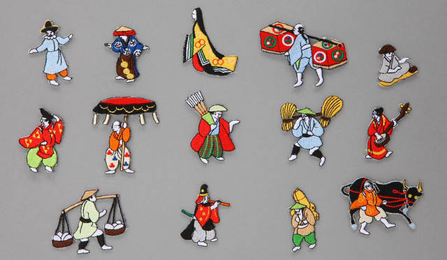 <strong>伊勢丹新宿店｜ISETAN JAPAN SENSES（イセタン ジャパン センスィズ）</strong>　 TOUCH JAPAN NEW CREATION 2011 「Japan Texture Exhibition」　京東都/和片（ワッペン）