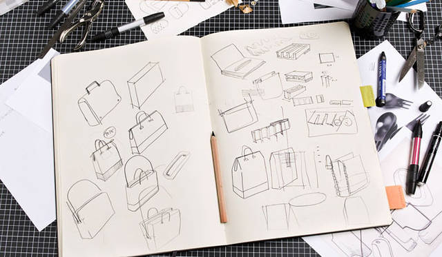 <strong>moleskine｜モレスキン</strong> Travelling Collectionのスケッチ