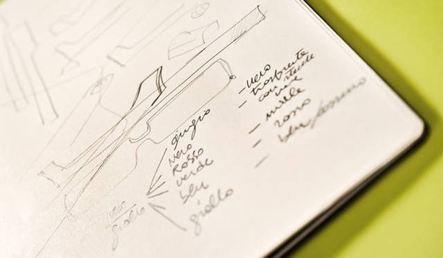 <strong>moleskine｜モレスキン</strong> Reading Collectionのスケッチ