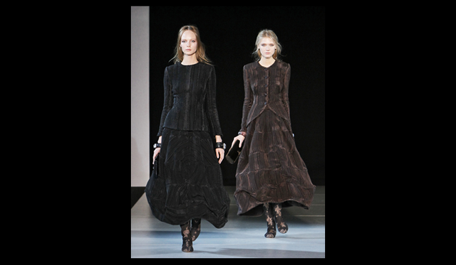 <strong>GIORGIO ARMANI｜ジョルジオ アルマーニ</strong> 2011年秋冬コレクション速報　