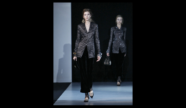 <strong>GIORGIO ARMANI｜ジョルジオ アルマーニ</strong> 2011年秋冬コレクション速報　