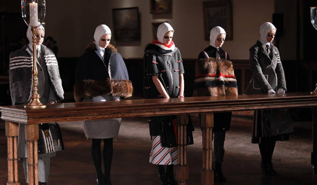 <strong>THOM BROWNE｜トム ブラウン</strong> 2011年秋冬コレクション速報　©Dan & Corina Lecca