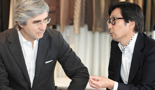 <strong>SLOWEAR｜スローウェア</strong>　インタビュー中、自ら通訳をかって出てくださったスローウエアジャパン代表取締役 藤枝大嗣氏。