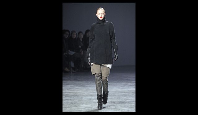 <strong>RICK OWENS｜リック オウエンス</strong> 2011年秋冬コレクション速報