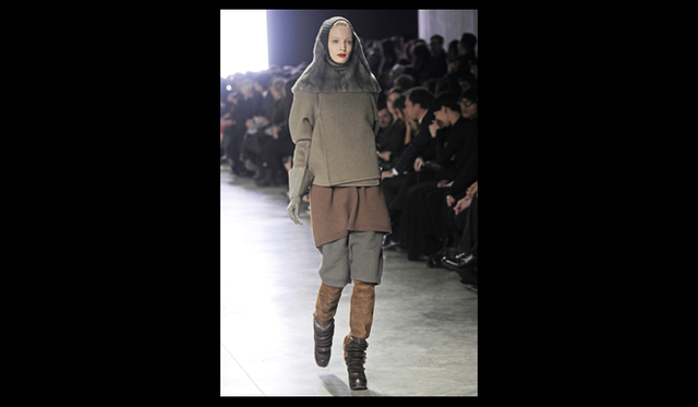 <strong>RICK OWENS｜リック オウエンス</strong> 2011年秋冬コレクション速報
