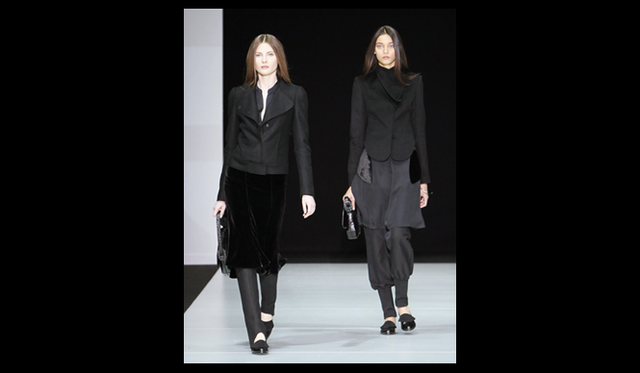 <strong>EMPORIO ARMANI｜エンポリオ アルマーニ</strong> 　2011年秋冬コレクション速報