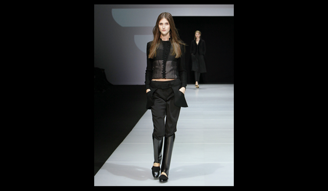 <strong>EMPORIO ARMANI｜エンポリオ アルマーニ</strong>　 2011年秋冬コレクション速報