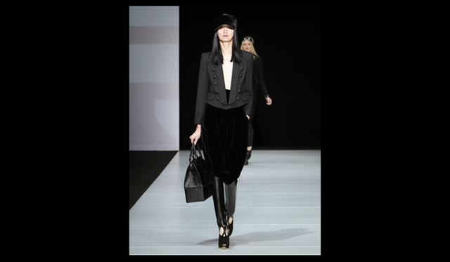 <strong>EMPORIO ARMANI｜エンポリオ アルマーニ</strong> 　2011年秋冬コレクション速報