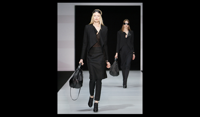 <strong>EMPORIO ARMANI｜エンポリオ アルマーニ</strong> 　2011年秋冬コレクション速報