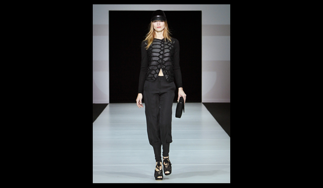 <strong>EMPORIO ARMANI｜エンポリオ アルマーニ</strong> 　2011年秋冬コレクション速報