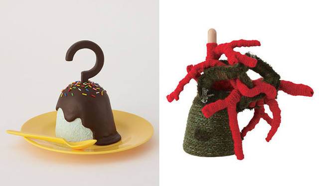 <strong>伊勢丹新宿店｜ISETAN JAPAN SENSES（イセタン ジャパン センスィズ）</strong>　オルゴール コレクション「ベルオルゴール コレクション For more trees」<br>左／長山智美＋現代美術二等兵、右／203-gow