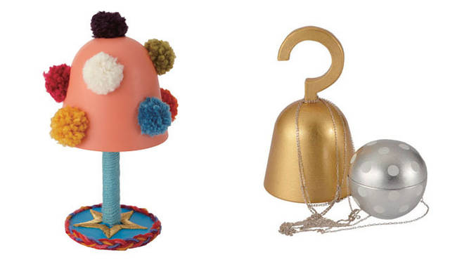 <strong>伊勢丹新宿店｜ISETAN JAPAN SENSES（イセタン ジャパン センスィズ）</strong>　オルゴール コレクション「ベルオルゴール コレクション For more trees」<br>左／ケイタマルヤマ、右／木村浩一郎