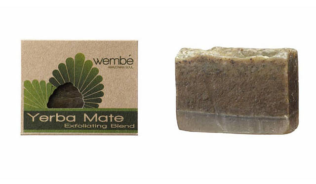 <strong>wembe｜ウェンベ</strong>　「Yerba Mate（マテ茶ブレンド）」ティーグリーンソープ＝フェイス用（ハリ、毛穴ケア）1680円