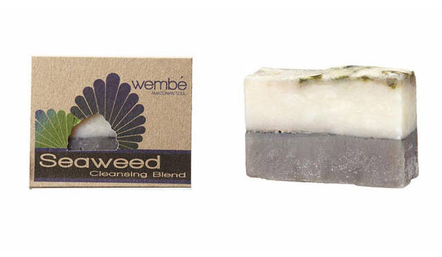 <strong>wembe｜ウェンベ</strong>　「Seaweed（シーウィードブレンド）」ディープシーソープ＝ボディ用（肌引き締め）1680円